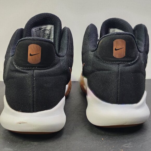 Nike Precision 3 Basketball Sneakers Black Metallic Copper AQ7496-006 Mens 7 - Picture 5 of 10